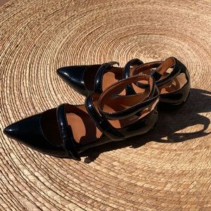 Marc by marc jacobs pointy patent leather flat